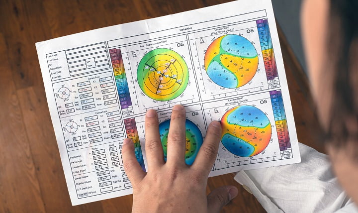 اسباب زراعة القرنية